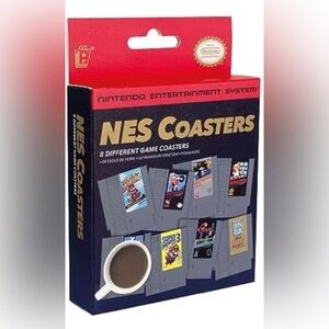 Paladone NES Drink Coasters 8pack Brand New